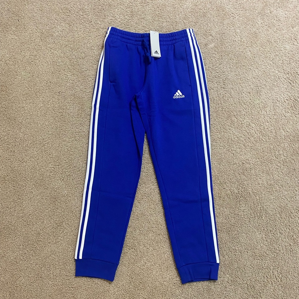 adidas Essentials Tracksuit Mens Authentic 2 Piece Set Sweatsuit New Size 2XL - Picture 6 of 10